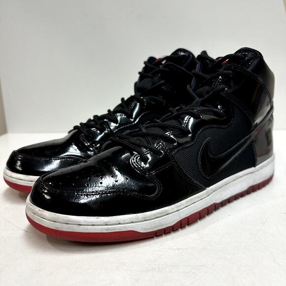 VERY GOOD Nike SB Nike SB Dunk High Bred "Rivals Pack" Basketball Men's 12 - Picture 2 of 13